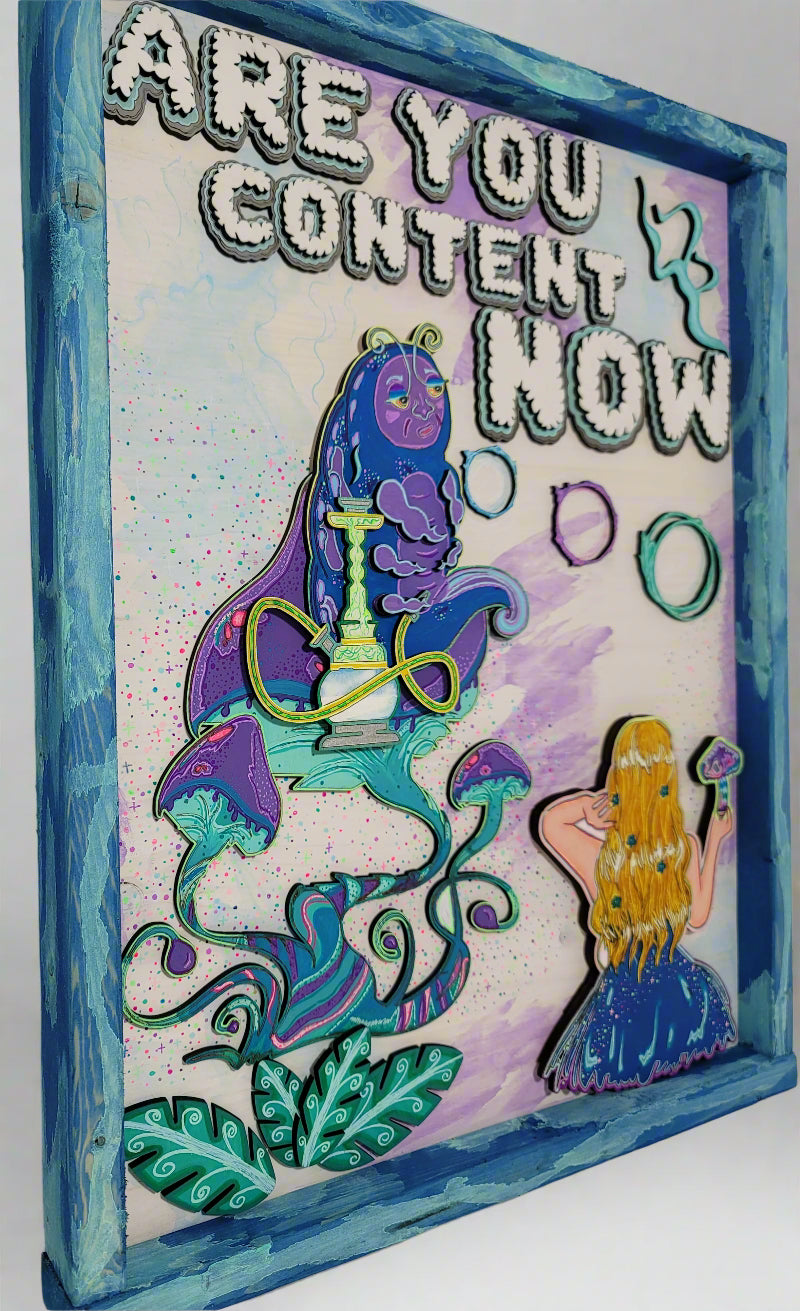 Content Caterpillar - Alice's Adventures in Wonderland